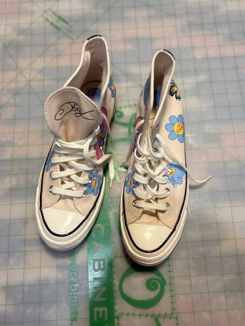 Marc Jacob & Converse High Top Sneakers - Picture 3 of 3